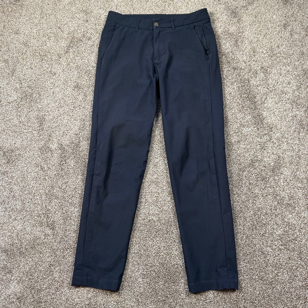 Lululemon Commission Pant Slim Warpstreme Black Size 28x28 Casual Comfort